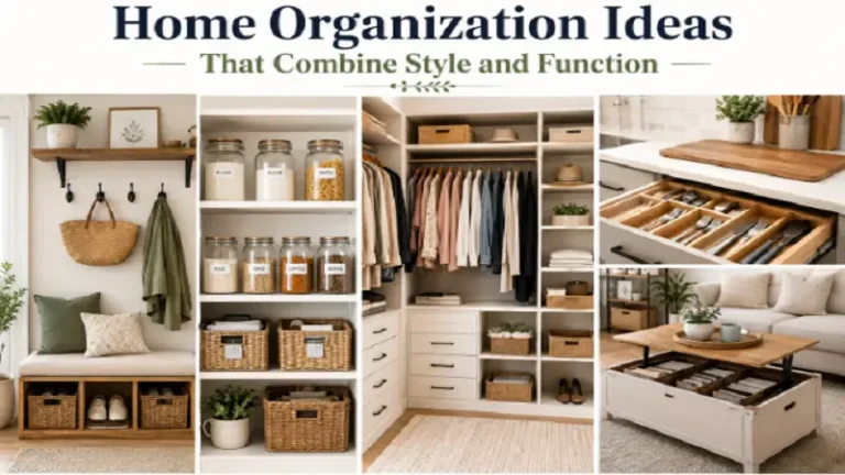 Home Organization Ideas